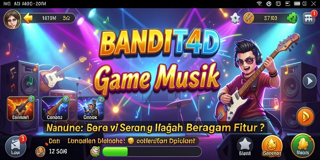 Tampilan gameplay BANDIT4D yang menarik dan interaktif.