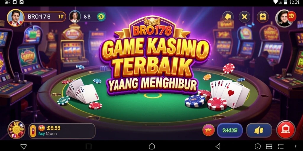 Tangkapan layar BRO178 menampilkan gameplay Kasino yang mendebarkan.