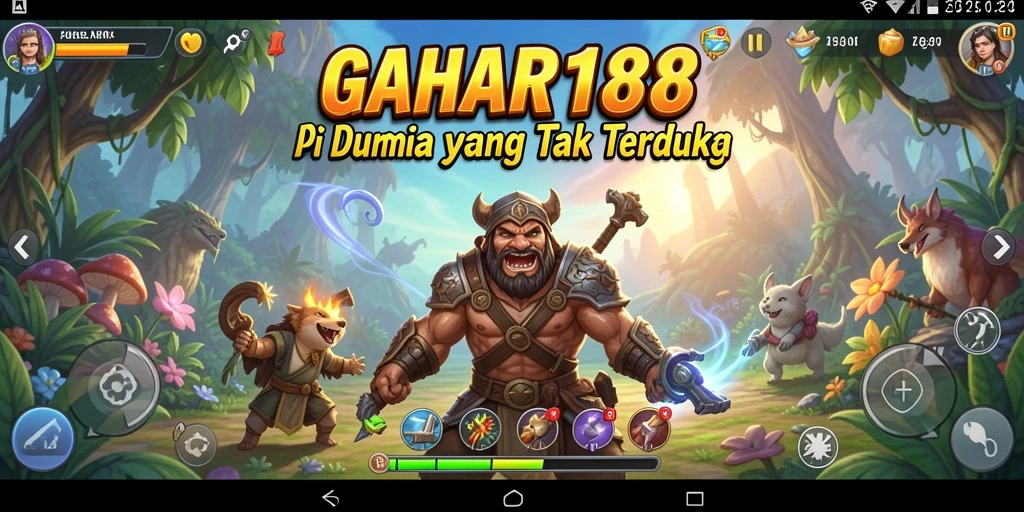 Tampilan gameplay seru di GAHAR188 yang akan memikat Anda.