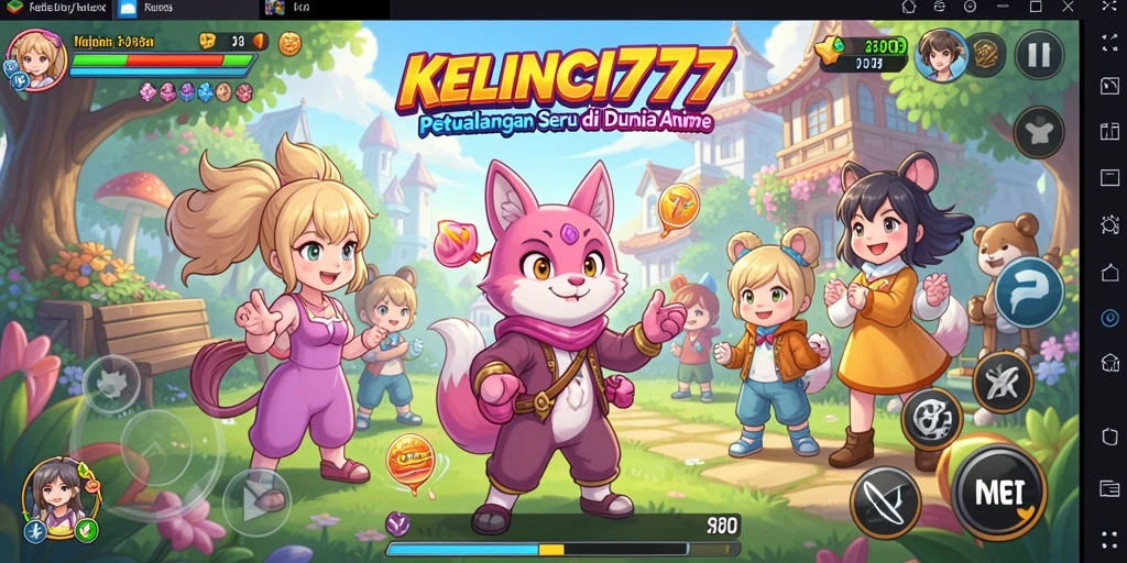 Gameplay KELINCI777 menampilkan karakter Anime yang menarik dan aksi seru.