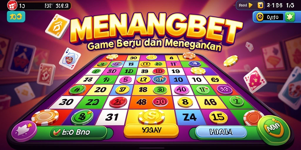 Screenshot gameplay <strong>MENANGBET</strong> menampilkan suasana permainan Bingo yang seru.