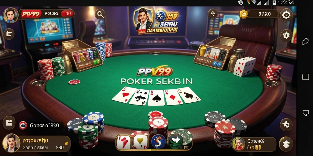 Tampilan gameplay poker yang menarik di PPV99.
