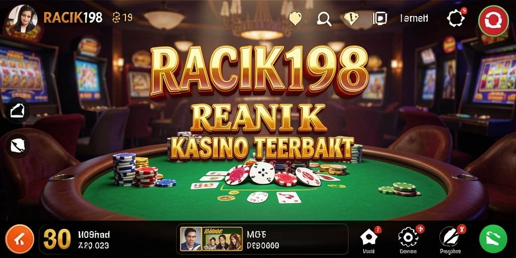 Tampilan gameplay menarik dari RACIK198 dalam dunia Kasino.