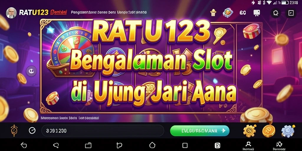 Screenshot gameplay <strong>RATU123</strong> menampilkan keseruan permainan Slot.