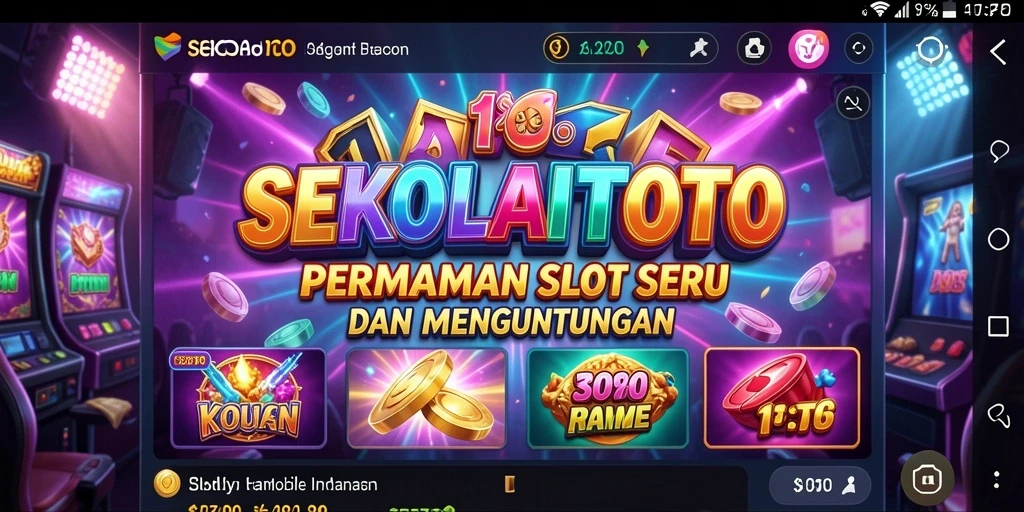 Tampilan menawan dari gameplay SEKOLAHTOTO yang mengasyikkan.