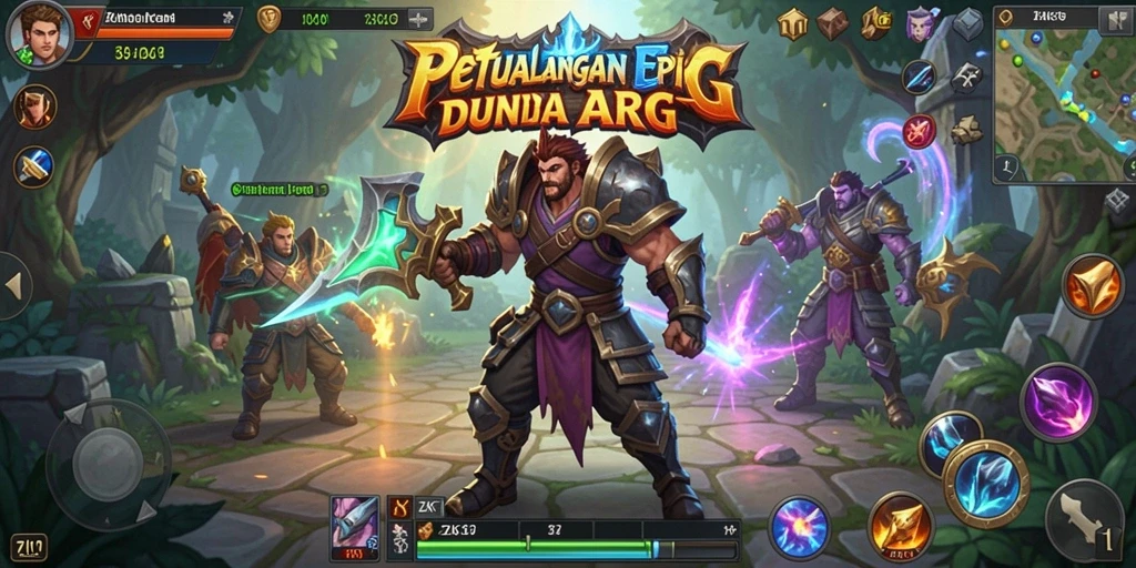 Tampilkan aksi seru gameplay ZK7 di dunia ARPG.